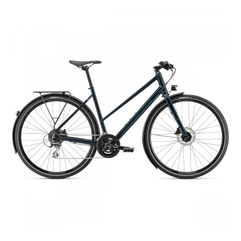 Specialized SIRRUS 2.0 EQ - Step Through Bicicleta de Trekking - 2023 - forest green / black reflective