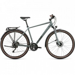 CUBE NATURE Pro Allroad - Bicicleta Cross - 2022 - silvergreen/black