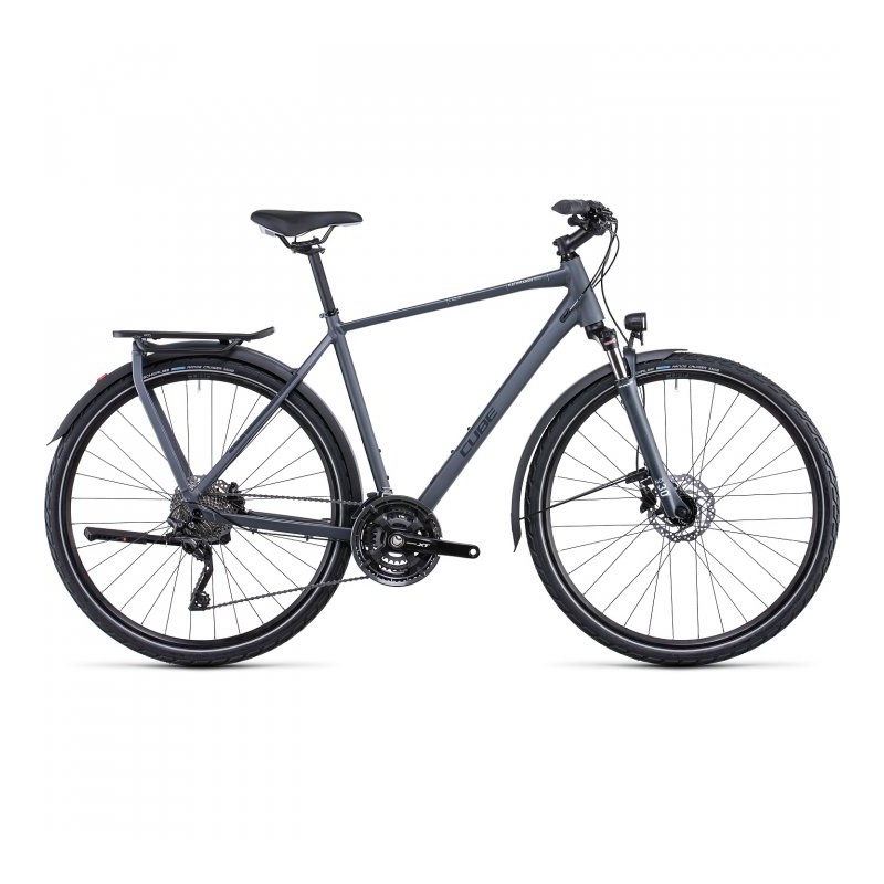 CUBE KATHMANDU EXC - Bicicleta Trekking - 2022 - gris oscuro/gris