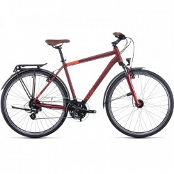 CUBE TOURING - Bicicleta Trekking - 2022 - darkred/red