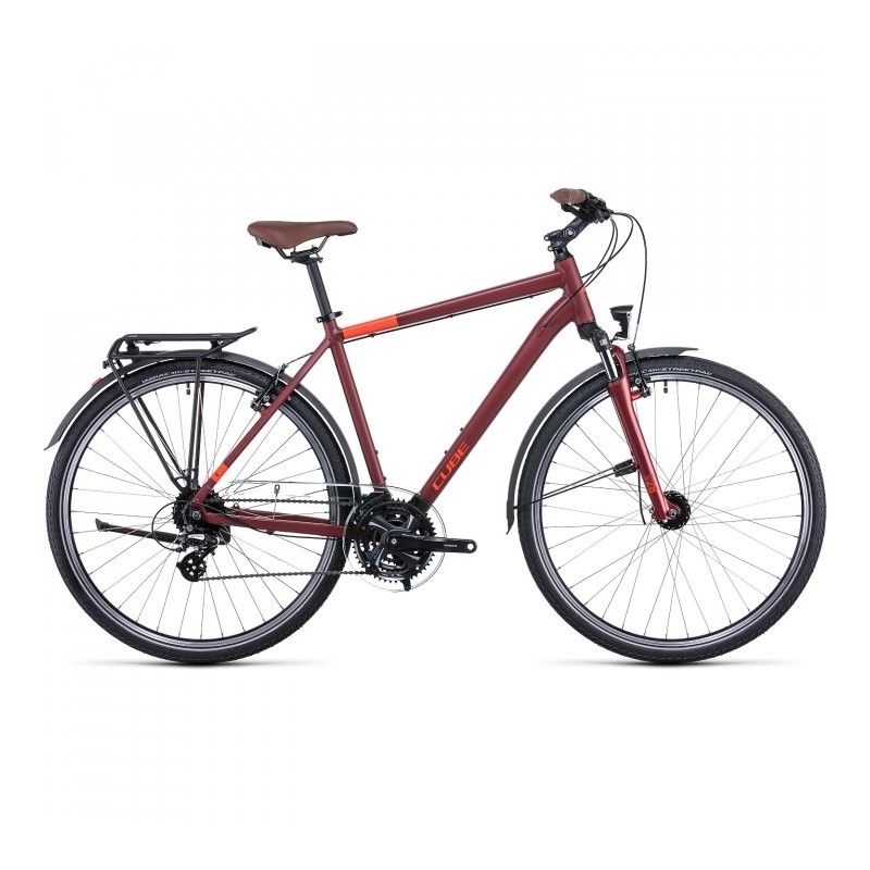 CUBE TOURING - Bicicleta Trekking - 2022 - darkred/red