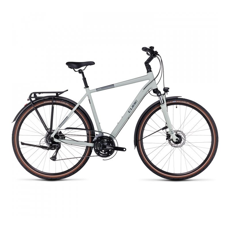 CUBE Bicicleta Trekking - TOURING ONE - 2023 - stonegrey / flashgrey