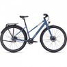 CUBE Bicicleta Trekking Mujer - TRAVEL Pro - 2023 - denim / silver