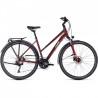 CUBE Bicicleta Trekking Mujer - TOURING EXC - 2023 - red / white