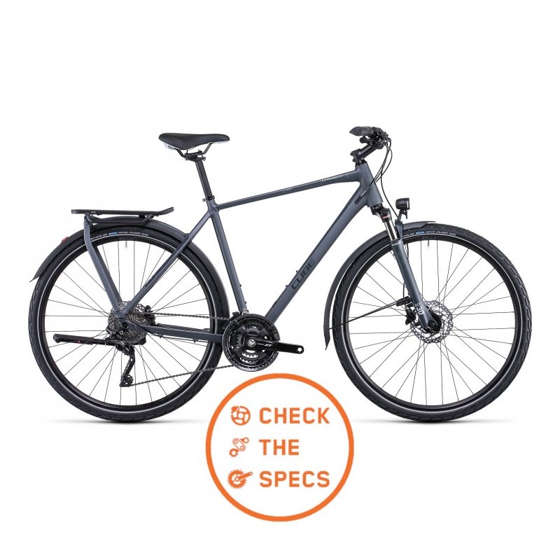 CUBE KATHMANDU EXC - Bicicleta Trekking - 2022 - darkgrey/grey