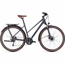 CUBE Bicicleta Trekking Mujer - KATHMANDU Pro - 2023 - grey / black