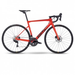 BMC TEAMMACHINE SLR SIX - Bicicleta de Carretera de Carbono - 2023 - neon red / black