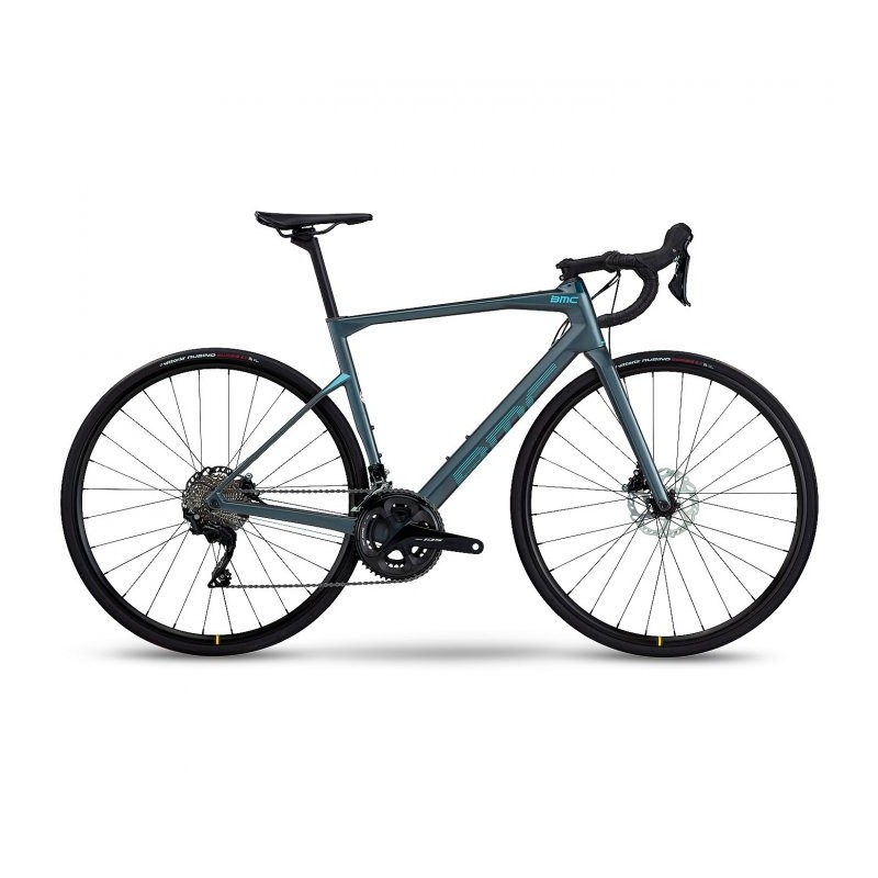 BMC ROADMACHINE SIX - Bicicleta de Carretera de Carbono - 2023 - deep sea / turquoise