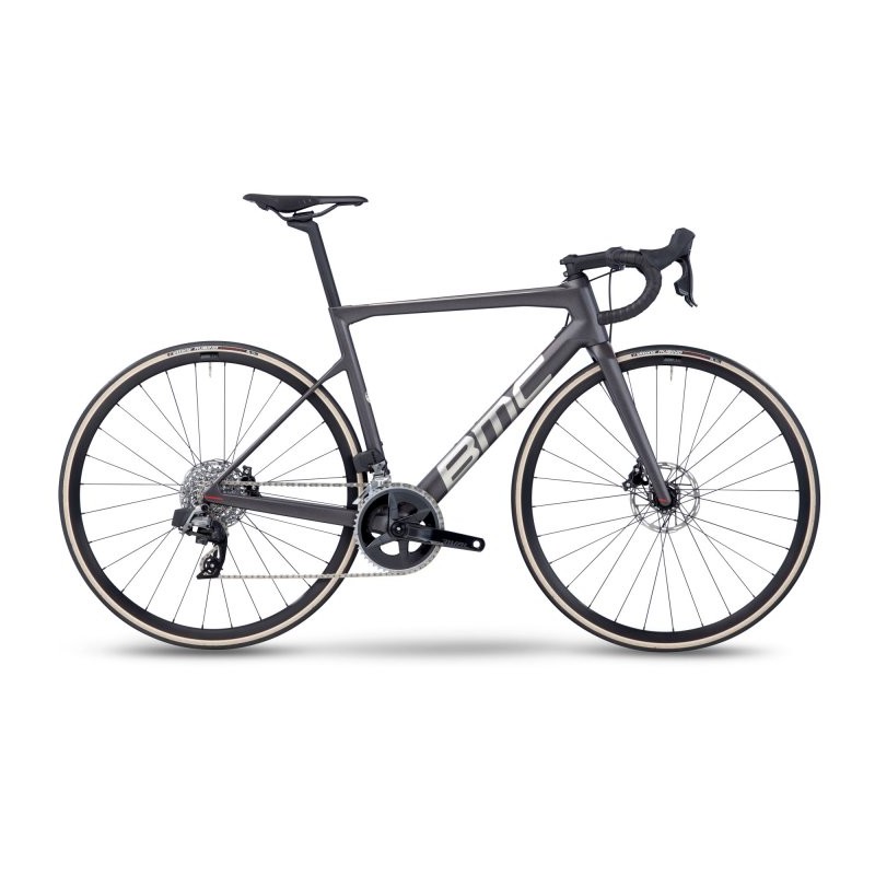 BMC TEAMMACHINE SLR FOUR - Bicicleta de Carretera de Carbono - 2023 - anthracite / brushed alloy