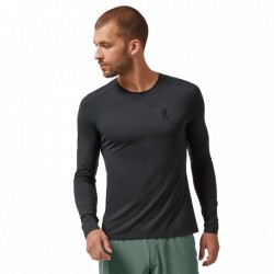 On Camiseta de Manga Larga Running - Performance Long-T - Negro