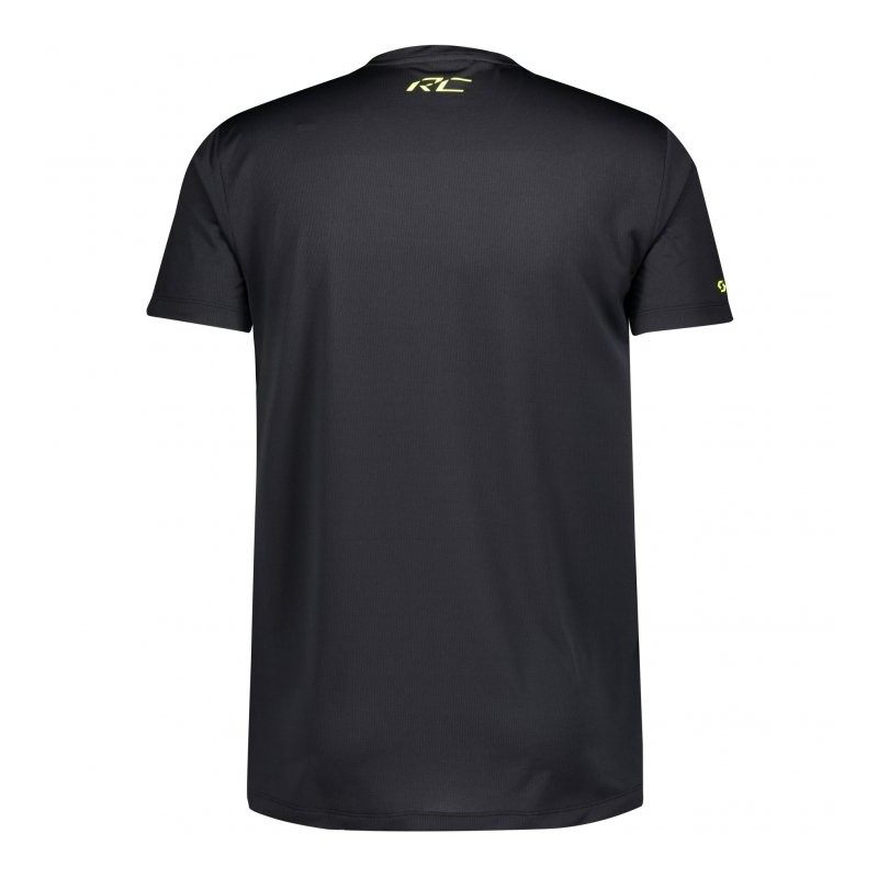 SCOTT RC Run Team S/SL Camiseta - negra/amarilla