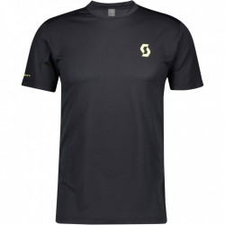 SCOTT RC Run Team S/SL Camiseta - negra/amarilla