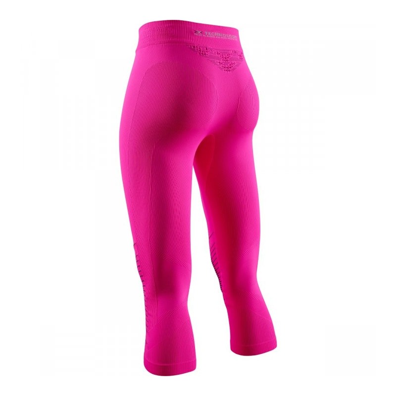 X-Bionic Energizer Mallas para mujer - neon flamingo/anthracite