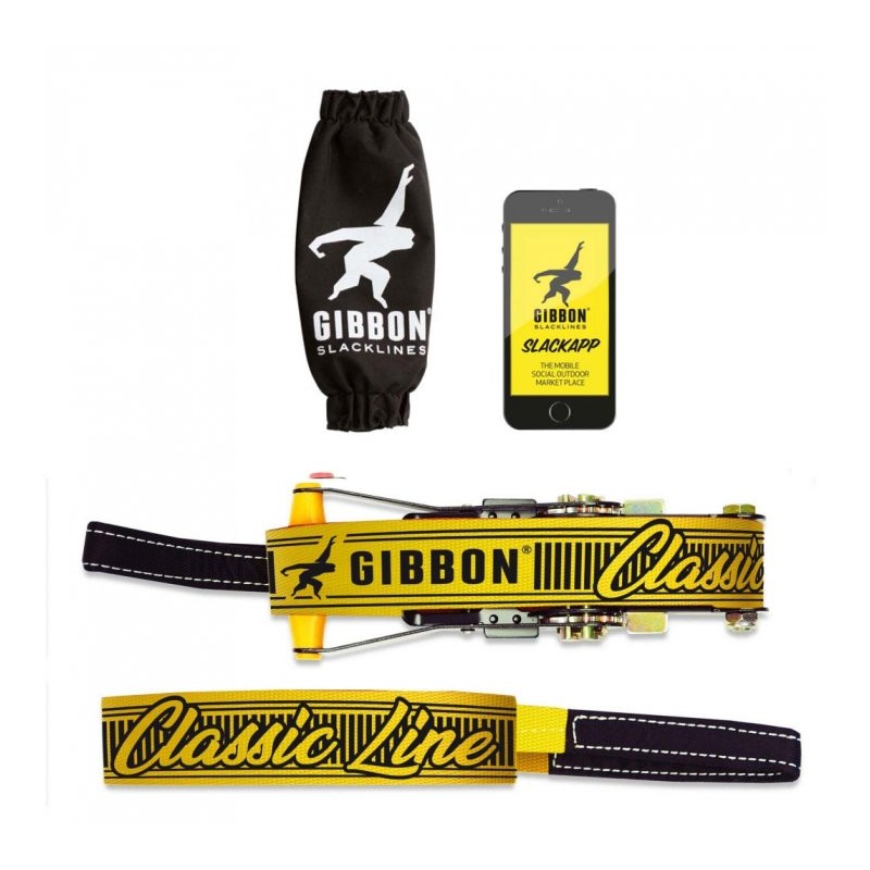 GIBBON Classic Line XL - 25m Slackline Set