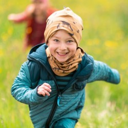 Finkid Gorro Jersey Niño - HITTI - terra cotta