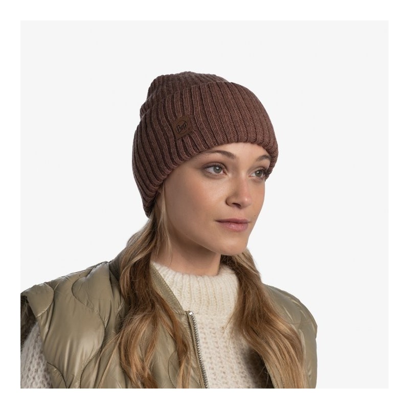 Buff® Knitted Gorro de Punto Rutger - Mauve