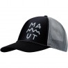 Mammut Gorra - Crag Lettering - negro-alloy