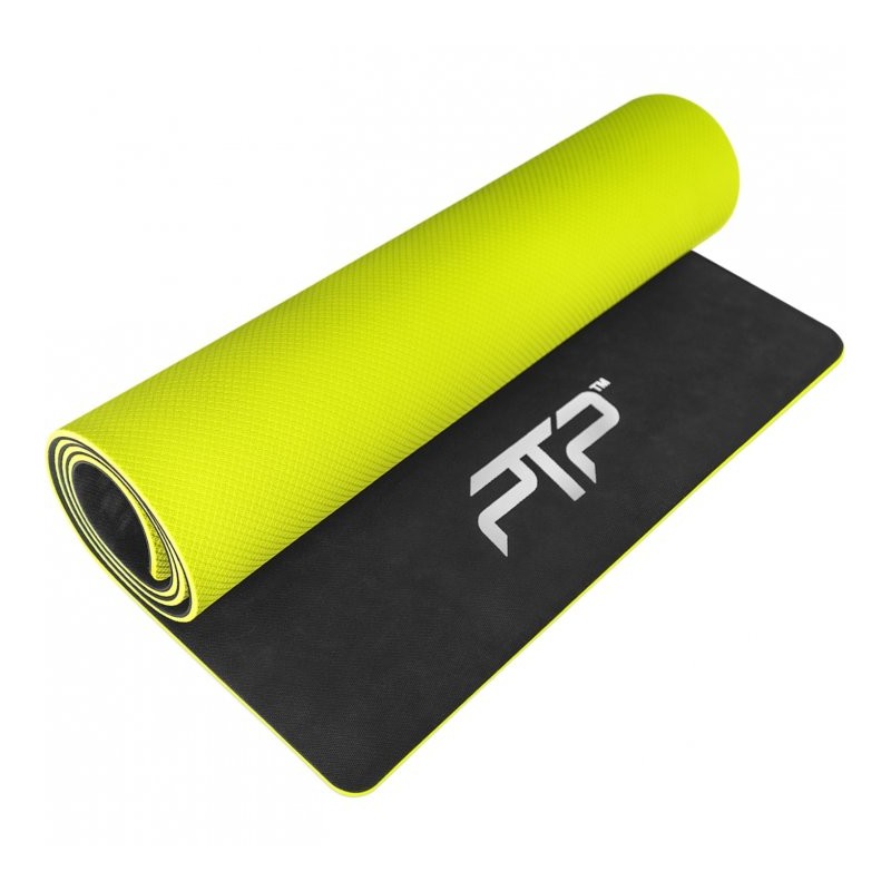 PTP Performance Mat Alfombra de fitness - black & lime