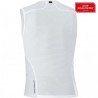 GOREWEAR Camiseta sin mangas M GORE® WINDSTOPPER® Base Layer - light grey/blanco 9201