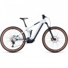 CUBE Bicicleta Eléctrica de Montaña Carbono - STEREO HYBRID 140 HPC Pro 750 - 2023 - frostwhite / grey