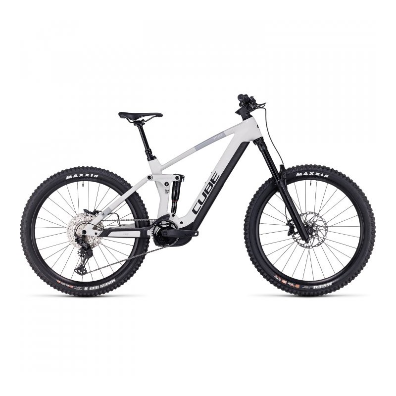 CUBE Bicicleta Eléctrica de Montaña Carbono 27.5" - STEREO HYBRID 160 HPC SLX 750 - 2023 - grey / grey