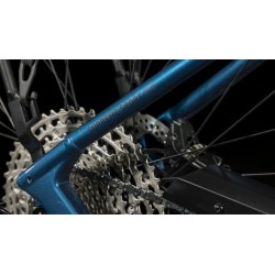 CUBE Bicicleta Eléctrica Easy Entry - SUPREME SPORT HYBRID EXC 625 - 2023 - blue / black