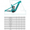 Yeti Cycles 160E - C1 29" Bicicleta Eléctrica de Montaña Carbono - 2022 - Turquoise A01