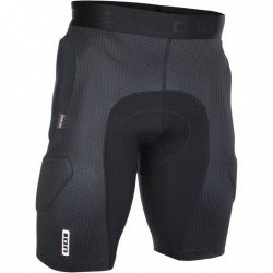 ION Bike Pantalones Protección_Plus Scrub Amp - Negro
