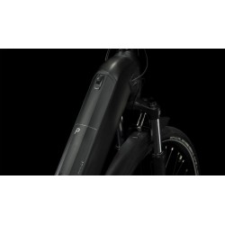 CUBE Bicicleta Eléctrica Easy Entry - NURIDE HYBRID Pro 625 Allroad - 2023 - black / metal