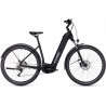 CUBE Bicicleta Eléctrica Easy Entry - NURIDE HYBRID Pro 625 Allroad - 2023 - black / metal