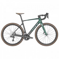 SCOTT ADDICT eRIDE 10 - Bicicleta Eléctrica de Carretera de Carbono - 2022 - prism aqua green / chrome