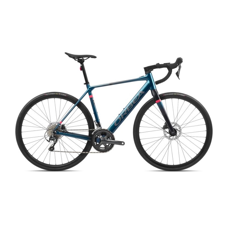 Orbea Bicicleta Eléctrica de Carretera - GAIN D40 - 2023 - Borealis Blue (gloss) - Black (matt)