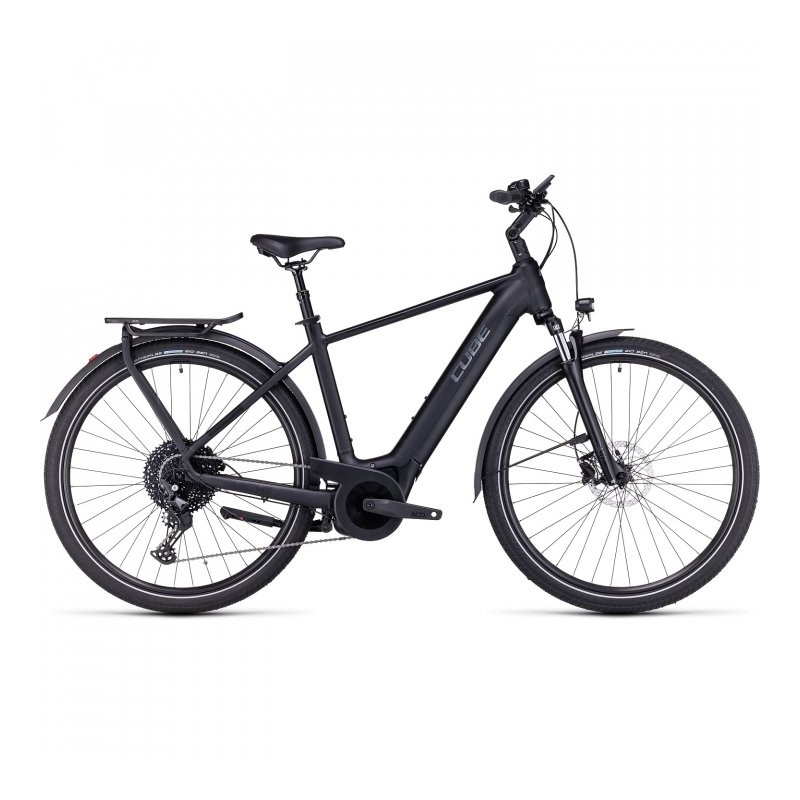 CUBE Bicicleta Eléctrica Trekking - TOURING HYBRID Pro 625 - 2023 - black / metal