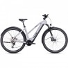 CUBE Bicicleta Eléctrica Mujer - NURIDE HYBRID EXC 750 Allroad - 2023 - polarsilver / black