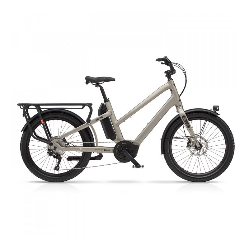 Benno Bikes Bicicleta Eléctrica Cargo Mujer 24" - BOOST E 10D Performance - 2023 - Titanium Gray