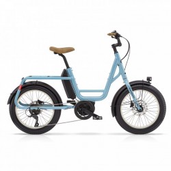 Benno Bikes REMIDEMI 9D Performance - 20" Bicicleta Eléctrica de Carga - 2023 - Dolphin Blue