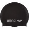 arena Gorro Natación - Classic Silicone - Negro/Plata