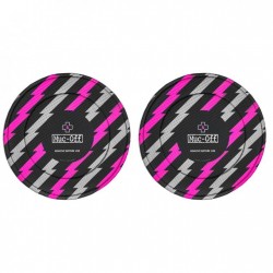 Muc-Off Disc Brake Cover Cubierta de Disco de Freno (1 Par) - pink