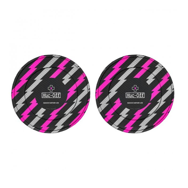 Muc-Off Disc Brake Cover Cubierta de Disco de Freno (1 Par) - pink