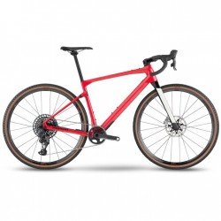 BMC URS 01 ONE - XX1 Eagle AXS Carbono Bicicleta Gravel - 2022 - Coral Red & Carbon