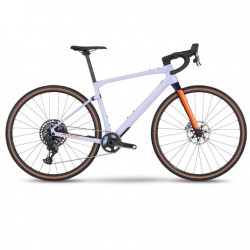 BMC URS 01 ONE - Bicicleta de Gravel de Carbono - 2023 - lavender haze / orange