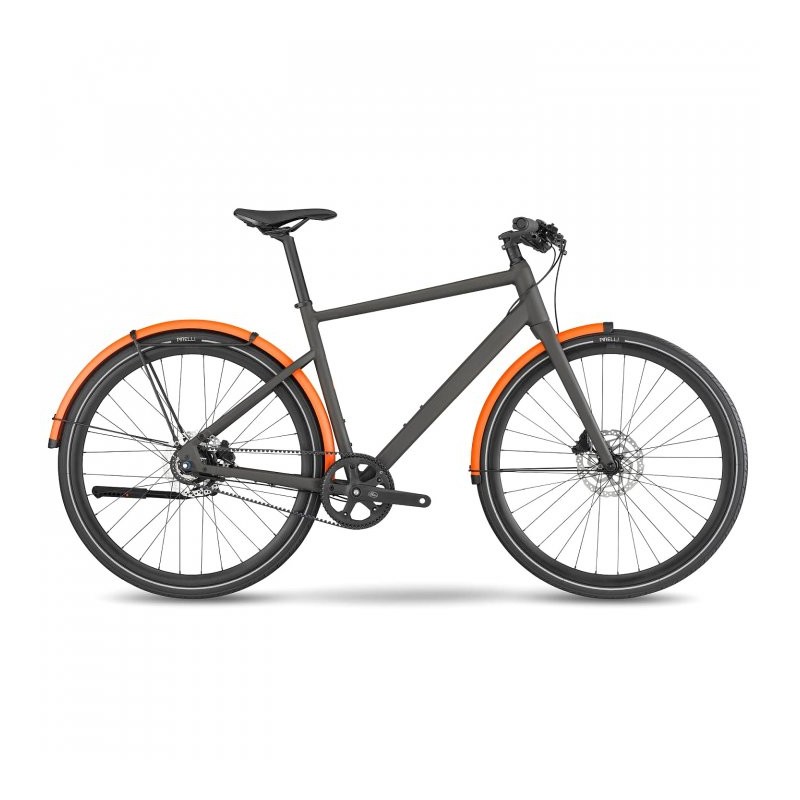 BMC 257 AL THREE - Bicicleta Urbana - Powder Anthracite