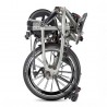 Tern BYB S11 - Bicicleta plegable de 20 Pulgadas - 2023 - matt silver/mirror