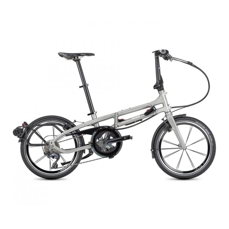 Tern BYB S11 - Bicicleta plegable de 20 Pulgadas - 2023 - matt silver/mirror