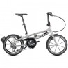 Tern BYB S11 - Bicicleta plegable de 20 Pulgadas - 2023 - matt silver/mirror