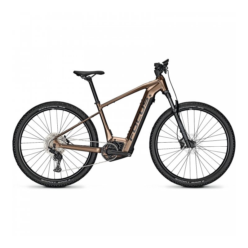 Bicicleta Eléctrica de Montaña - 2023 - Gold Brown