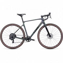 CUBE NUROAD C:62 SLT - Bicicleta de Gravel de Carbono - 2022 - flatprizmblack/black