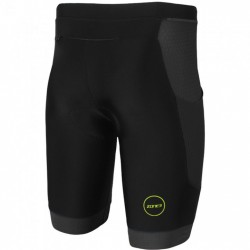 Zone3 Men's Aquaflo Plus Shorts - black/grey/neon green