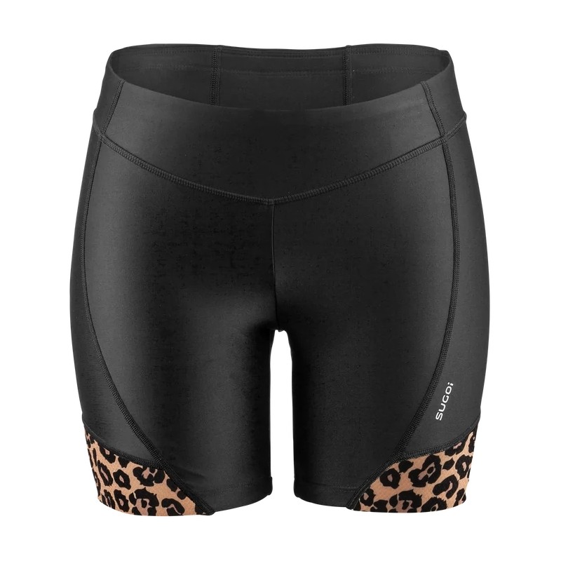 Sugoi RPM PRT Culotte Triatlón Mujer - black leopard