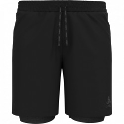 Odlo Pantalones Cortos 2 en 1 Hombre - Active 365 7 Inch - negro